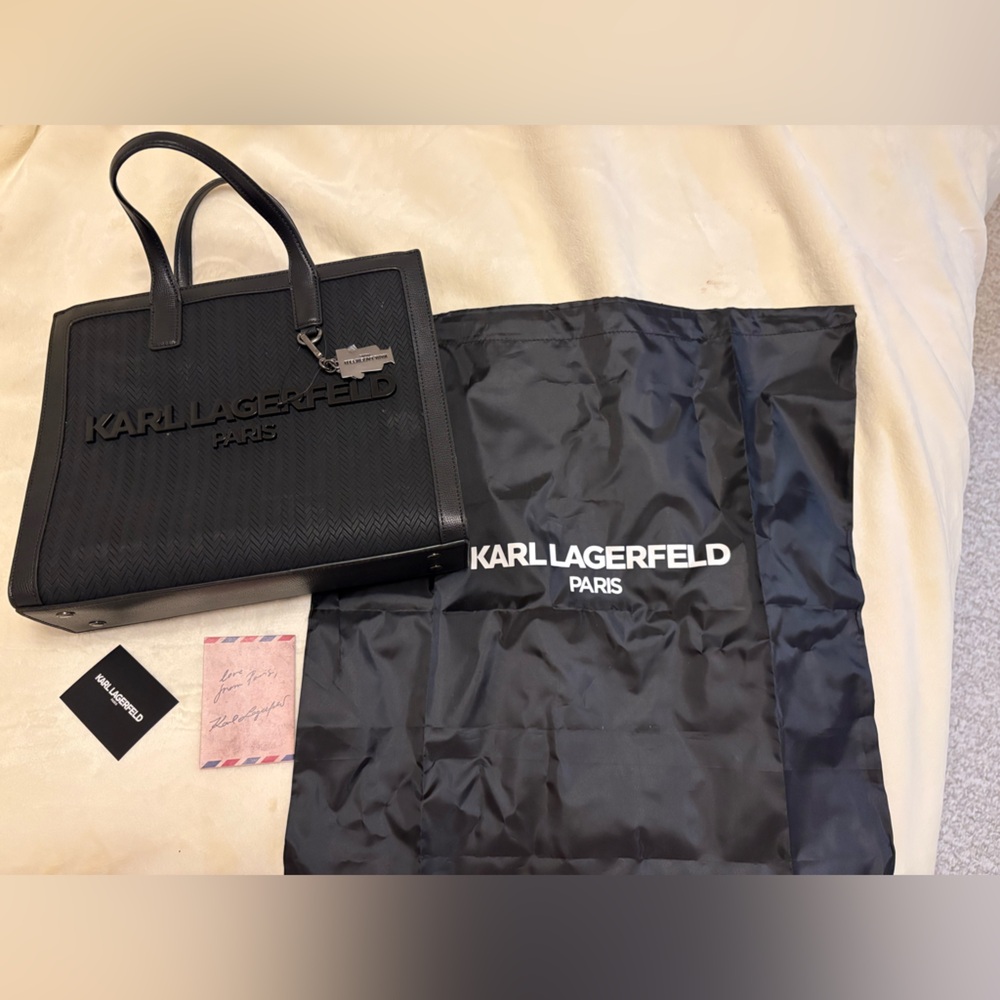 Karl Lagerfeld Nouveau Logo Crossbody Bag